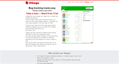 Desktop Screenshot of 16bugs.com